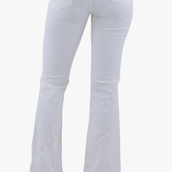 rag & bone White Flare Jeans - Picture 2 of 8